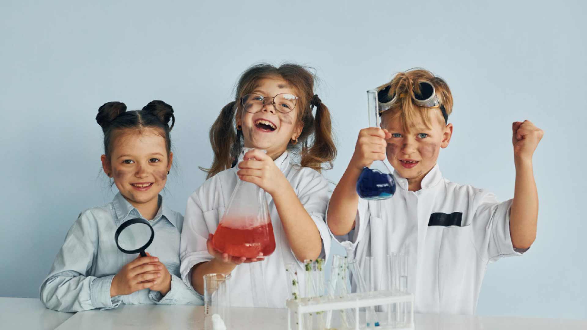 Science experiments for kids birthday party